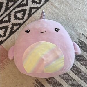 Extra Large Pink Narwhal Squishmallow